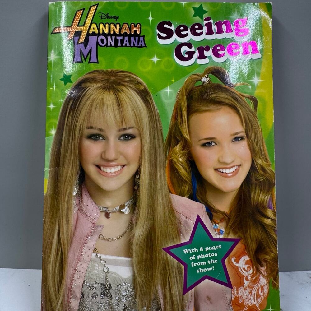 Hannah Montana Seeing Green Book